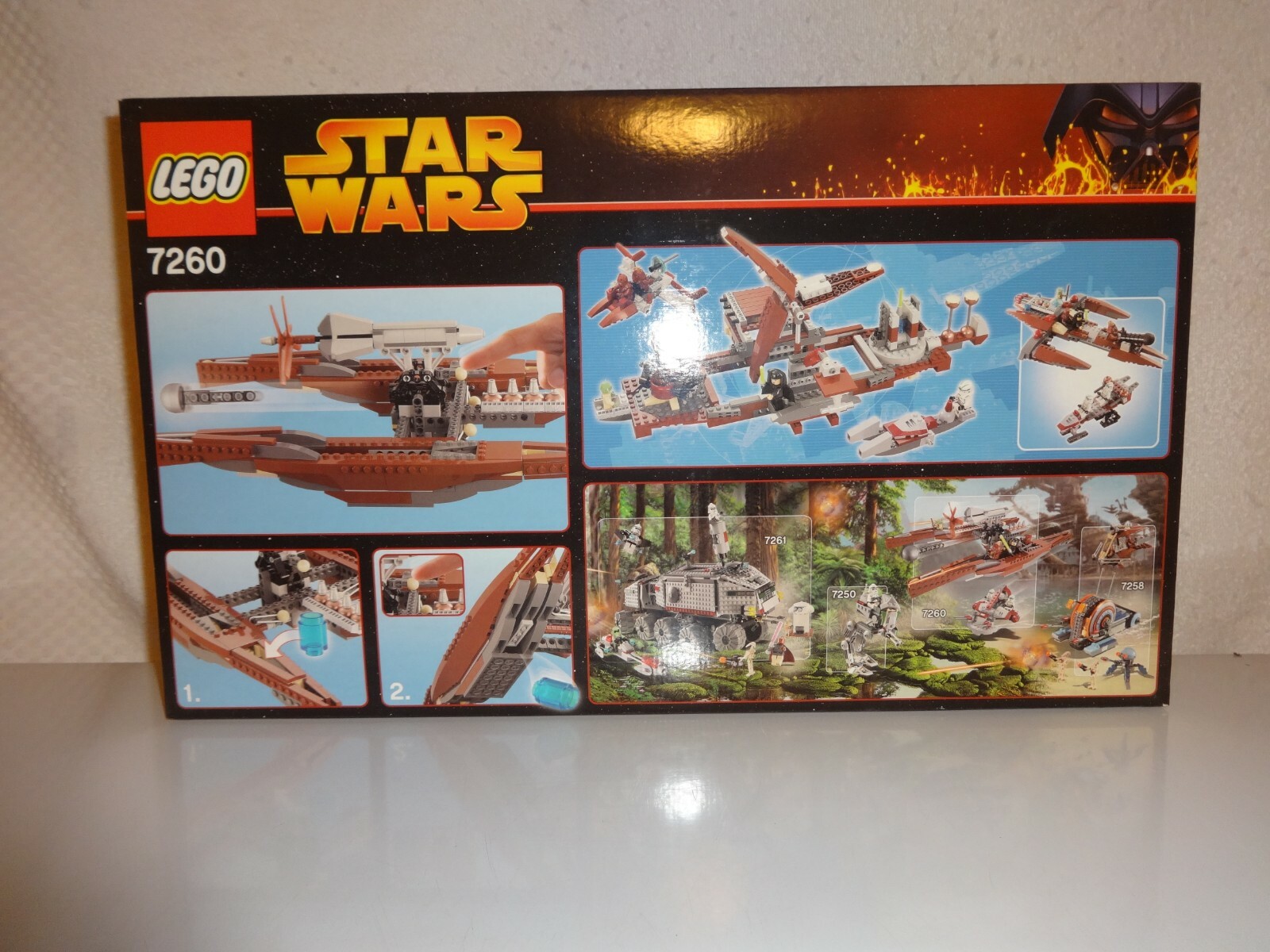 Lego 7260 Star Wars Episode III Wookiee Catamaran REVENGE OF THE SITH NEW IN BOX