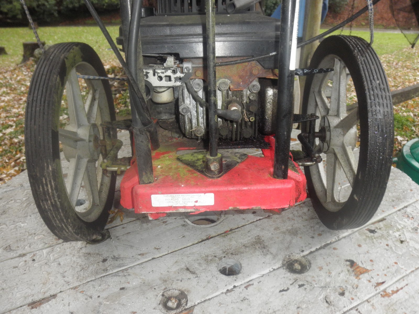 TROY-BILT WHEELED TRIMMER BAIL RELEASE/w/ROD/CABLE/+/MODEL 52029/62070/FIT OTHER