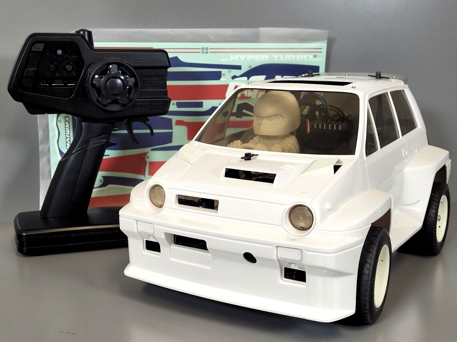 ホビーラジコン TAMIYA Honda CITY TURBO 1/10 New Built Tamiya RC 1/10 Honda City Turbo WR02 Chassis