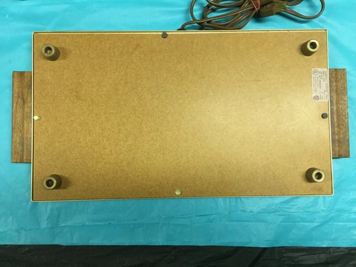Vintage Mid-Century Modern Cornwall Hot Electric Tray Warming Tray #1418 Avocado