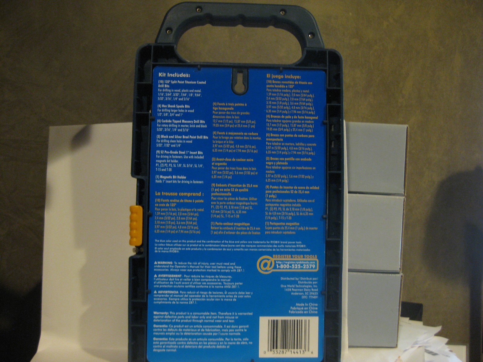 31 pieces Ryobi Drilling and Driving Accessory Kit. Brand New!