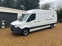 2021 Mercedes-Benz Sprinter 2.1 314 CDi LWB G TRONIC AUTO RWD L3H2 Panel van wit