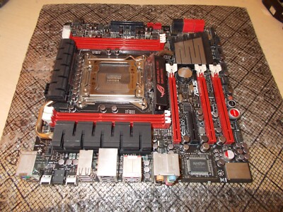 Asus Rampage IV Gene Socket 2011 Motherboard *PARTS OR REPAIR* Read Description