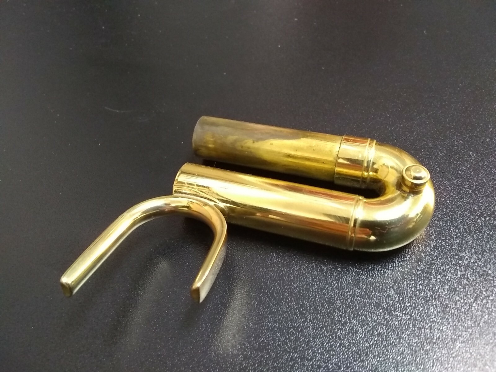 BACH TR300H2 TRUMPET PARTS: 1st VALVE SLIDE w/ THUMB SADDLE EXCELLENT