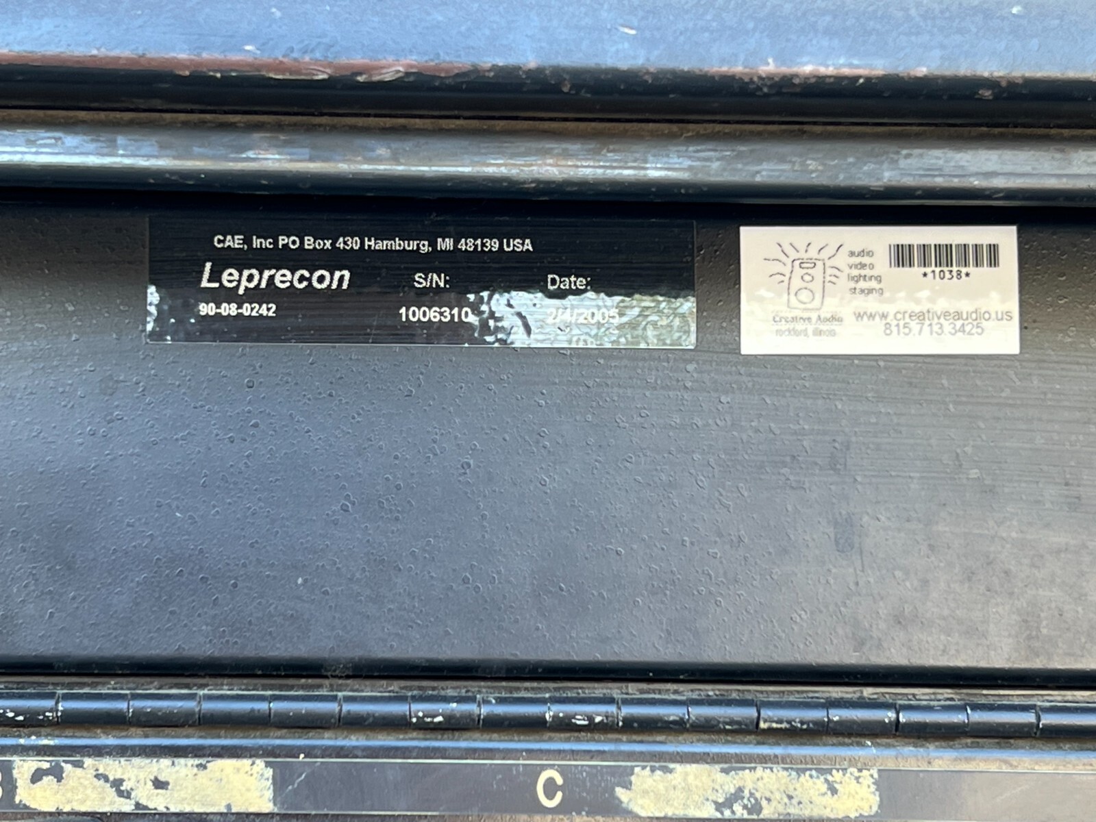 Leprecon VX-2400 Screen II 12Ch Dimmer W/Distro #17117 (One)THS