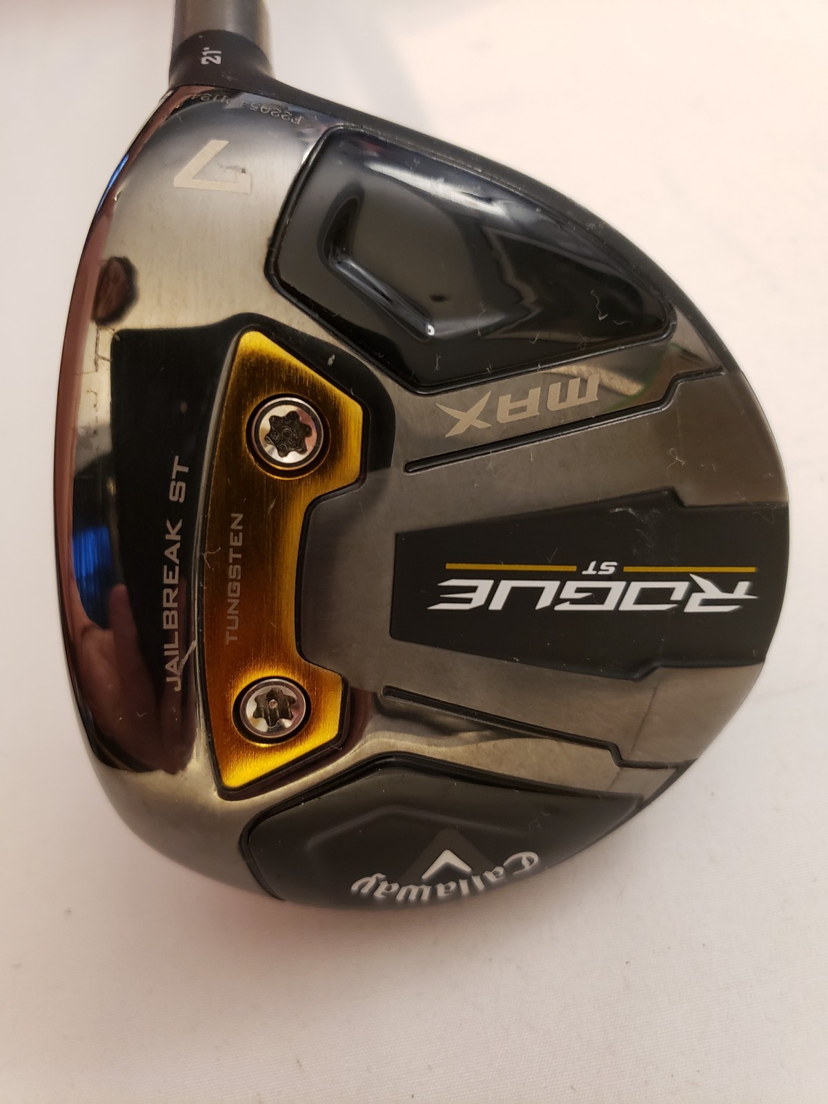 Used Callaway Rogue ST Max - 7 Fairway Wood 21* - Cypher Forty 4.0 Ladies - RH