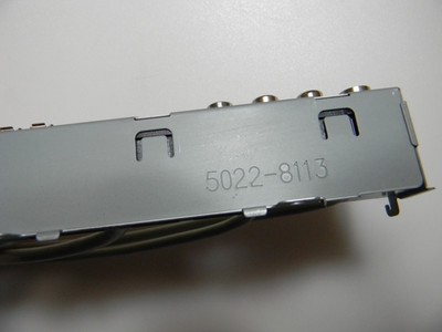 HP Pavilion M9000 series FRONT I/O PANEL & cable assy. (5022-8113) USB/FW/audio+