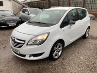 2014 Vauxhall Meriva 1.4i 16V Tech Line 5dr MPV Petrol Manual