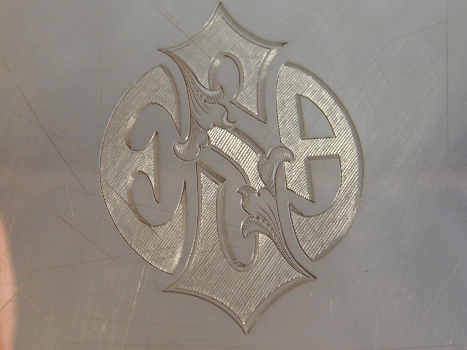 VINTAGE LARGE S. KIRK & SON STERLING SILVER PLATE / CHARGER 11