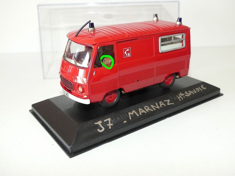 Peugeot J7 Pompiers Ambulance Marnaz Hte Savoie Kit MontÃ© Mmb 1:43 Imperfection