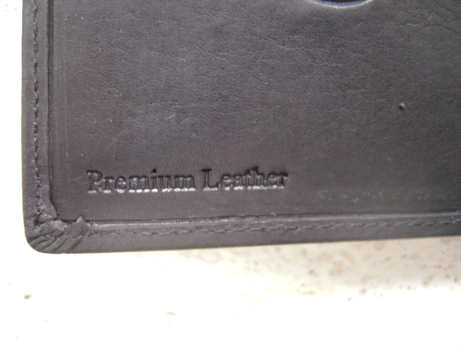 BLACK ROLFS Men's wallet 21 credit card slots Genuine Premium Leather ATTACHE NW