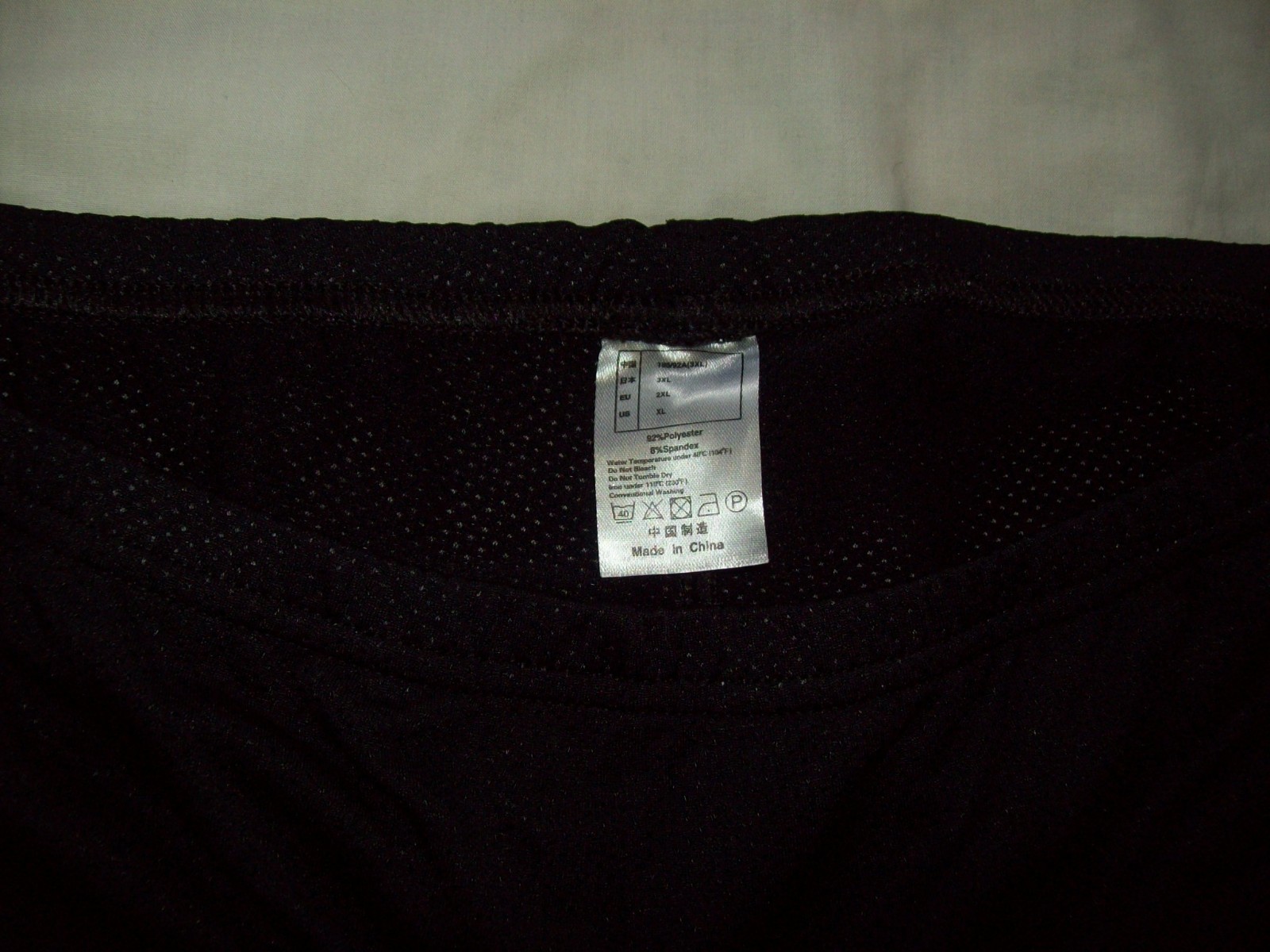 Biker Padded Shorts Bicycle Riding under liner Cozy Ride Sports Gear Size XL Blk