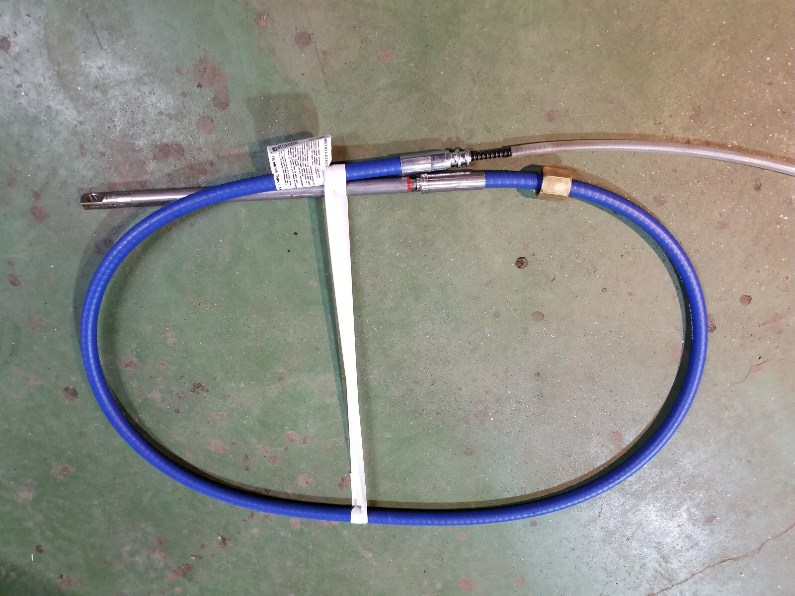 UFlex M90 Mach Rotary Steering Cable - 7' - M90X07 - Picture 1 of 7