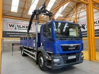 MAN TGM 18.250 *EURO 6* 4X2 18 TONNE BRICK GRAB 