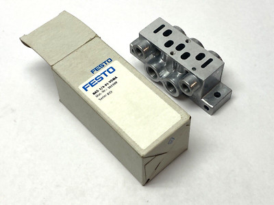 Festo 161109 Individual Sub-Base Pneumatic Manifold NAS-1/4-01-VDMA