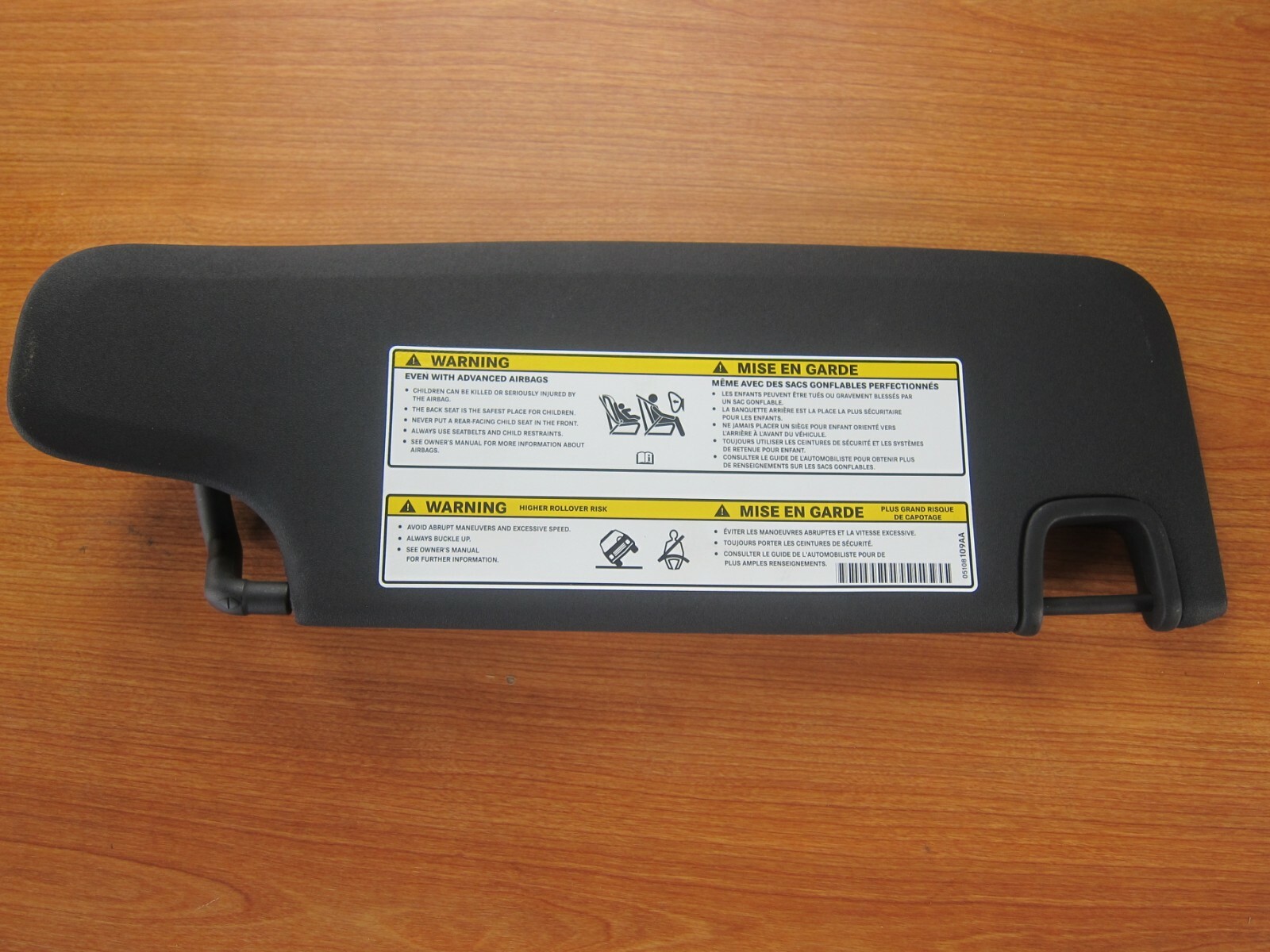 20122018 Jeep Wrangler JK Left Drivers Side Sun Visor Black New Mopar OEM eBay