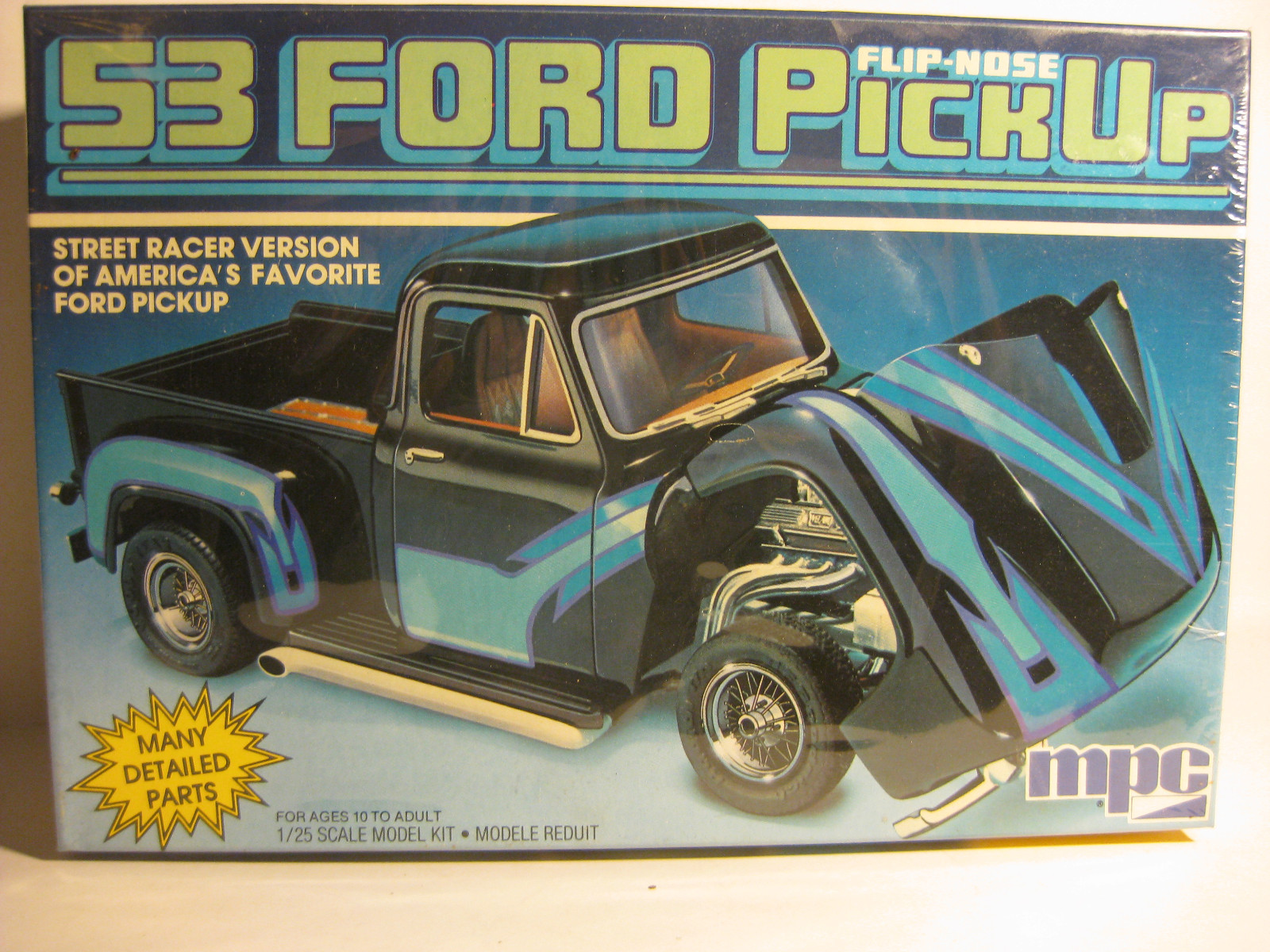 Vintage MPC 1953 Ford Pickup FLIP NOSE 1/25 skill level 2 Factory Sealed