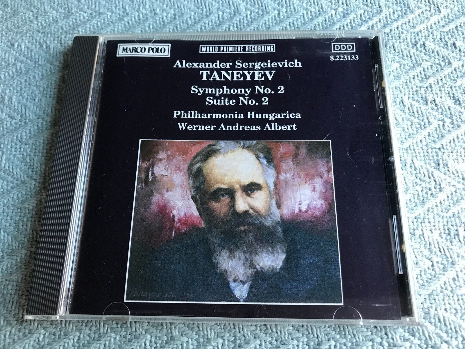 TANEYEV: Symphony No. 2 / Suite No. 2 (CD, 1988, MARCO POLO TANEYEV: Symphony No. 2 / Suite No. 2 (CD, 1988, MARCO POLO