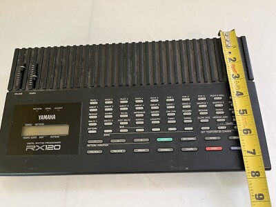 YAMAHA RX120 RX-120 DIGITAL RHYTHM PROGRAMMER NOT TESTED NO POWER SUPPLY PARTS