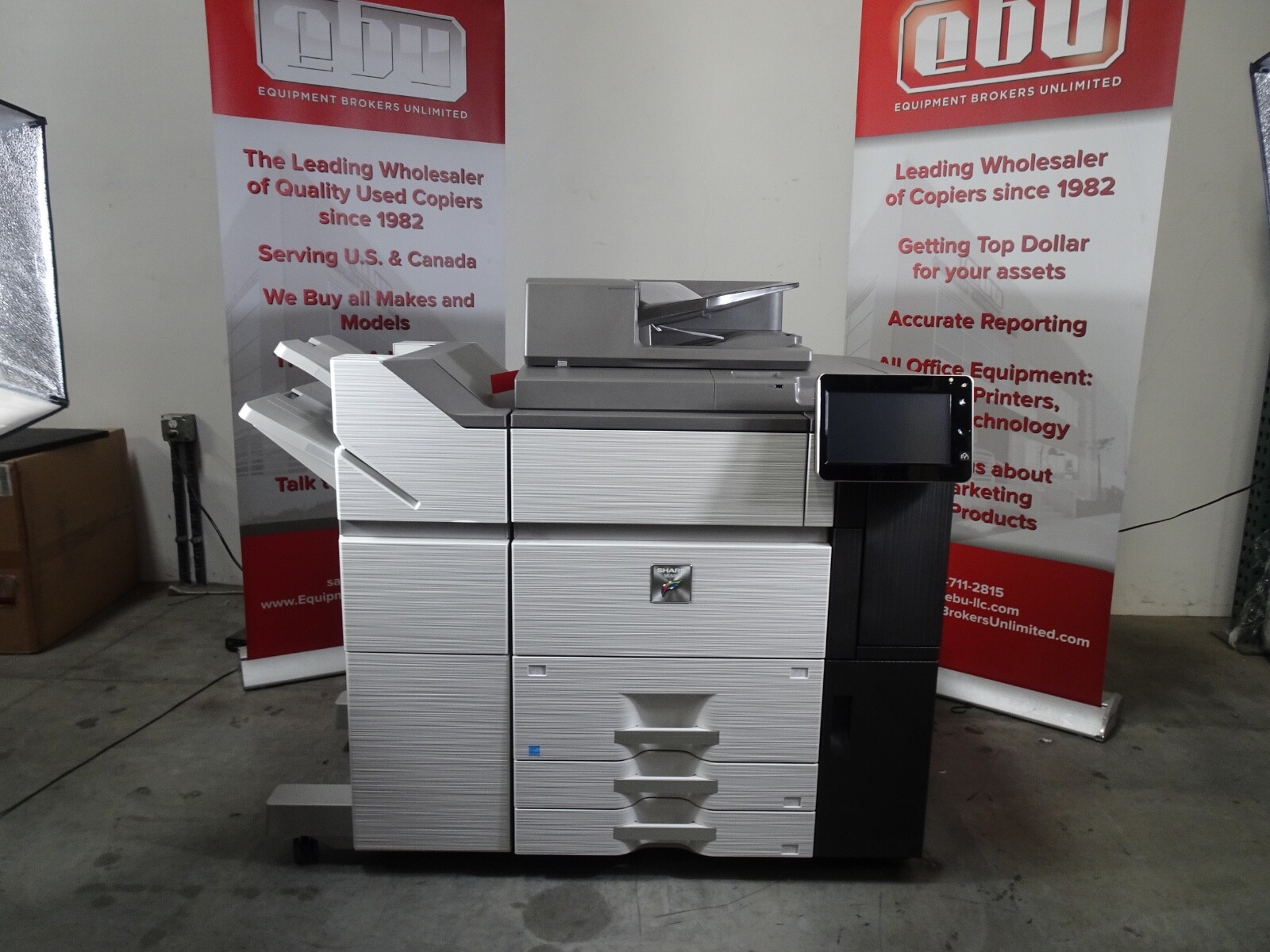 Sharp MX-8081 8081 copier printer scanner - Only 1K meter