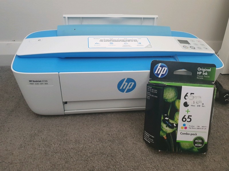 HP Deskjet 3720 Printer \u0026 Ink | Printers \u0026 Scanners | Gumtree Australia  Bassendean Area - Bassendean | 1294433136