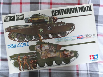 Tamiya 30614 5500 British Army Centurion MK III Plastic Model Kit Big 1/25 Scale