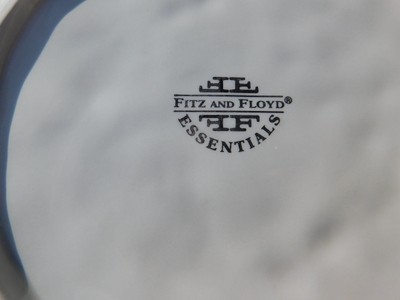 FITZ & FLOYD ESSENTIALS COLLECTORS SERIES GRAPES CANAPE PLATE 9