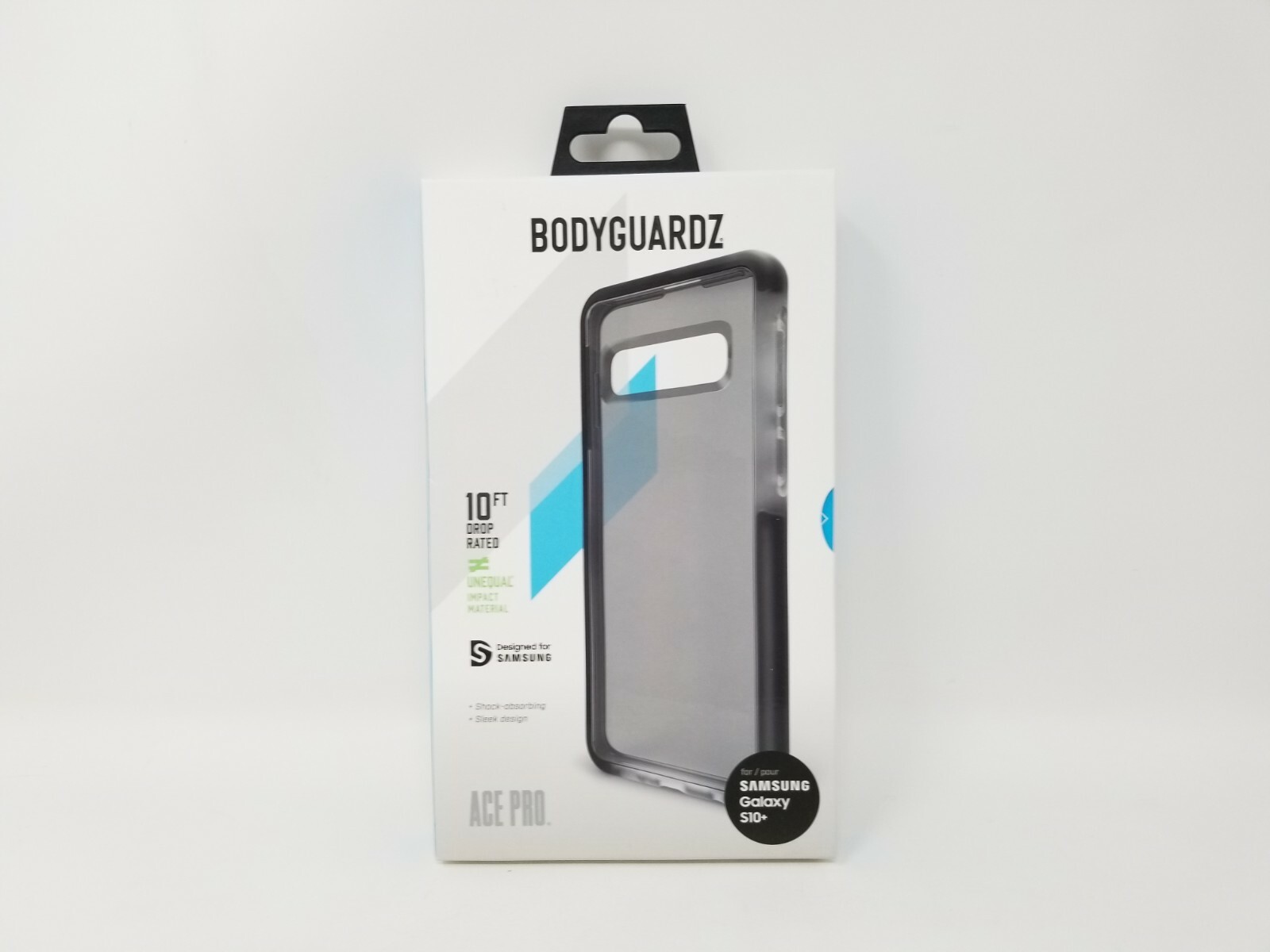 Амортизирующий чехол BodyGuardz Ace Pro для Samsung Galaxy S10 Plus — черный