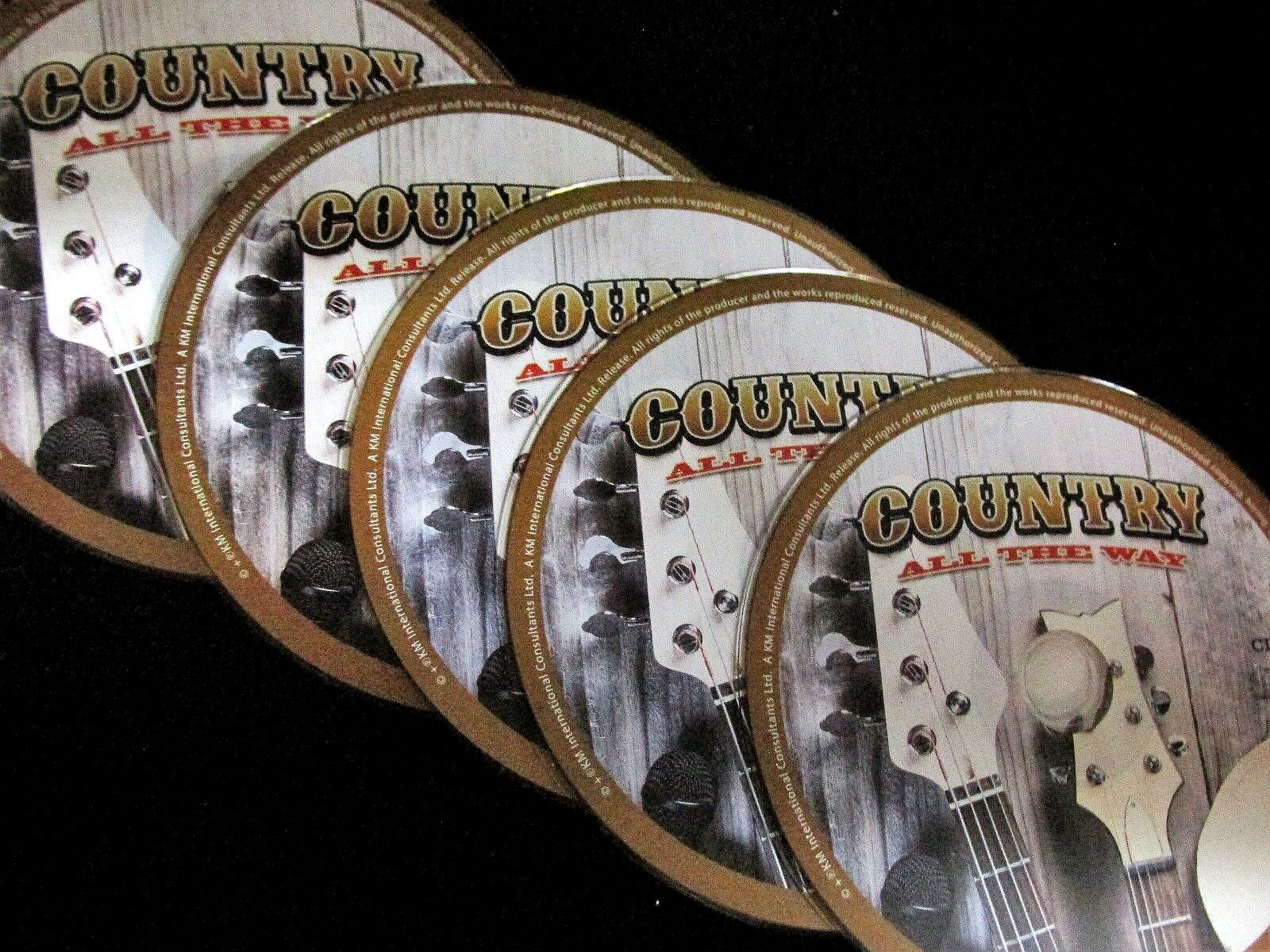 Country Music All The Way 5 CDS NEW Loretta Lynn,Willi Nelson,60 SONGS,ORIGINAL 