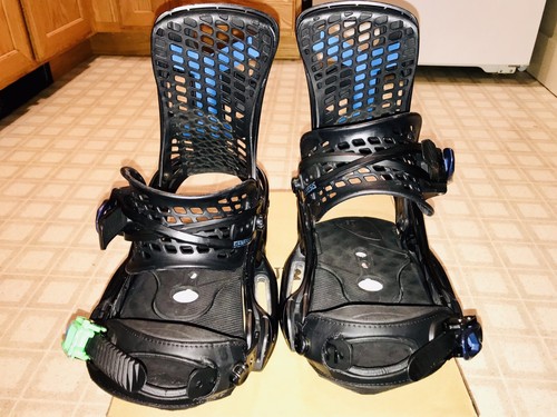 Burton Genesis Snowboard Bindings EST MED black/blue