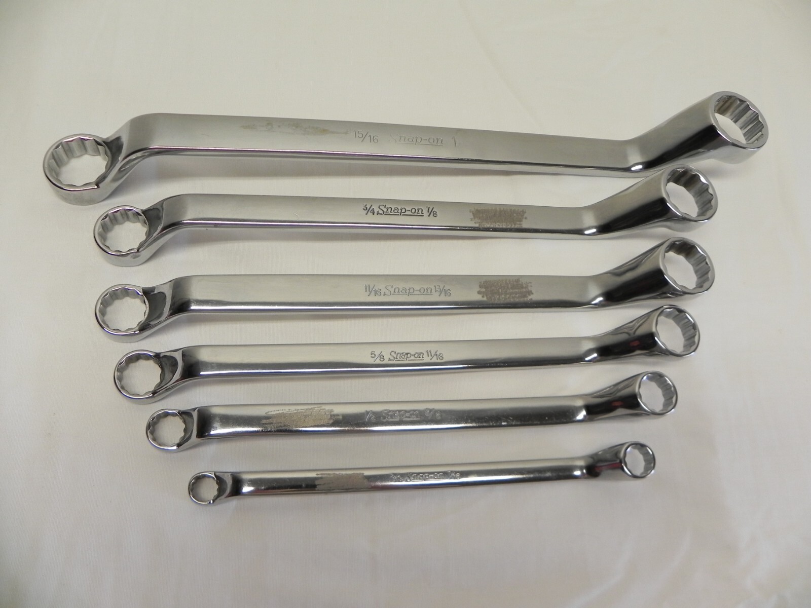 Snap-on CHEVROLET スナップオン　シボレー Snap-On 6 Piece 12 Point SAE Flank Drive 60 Degree Deep