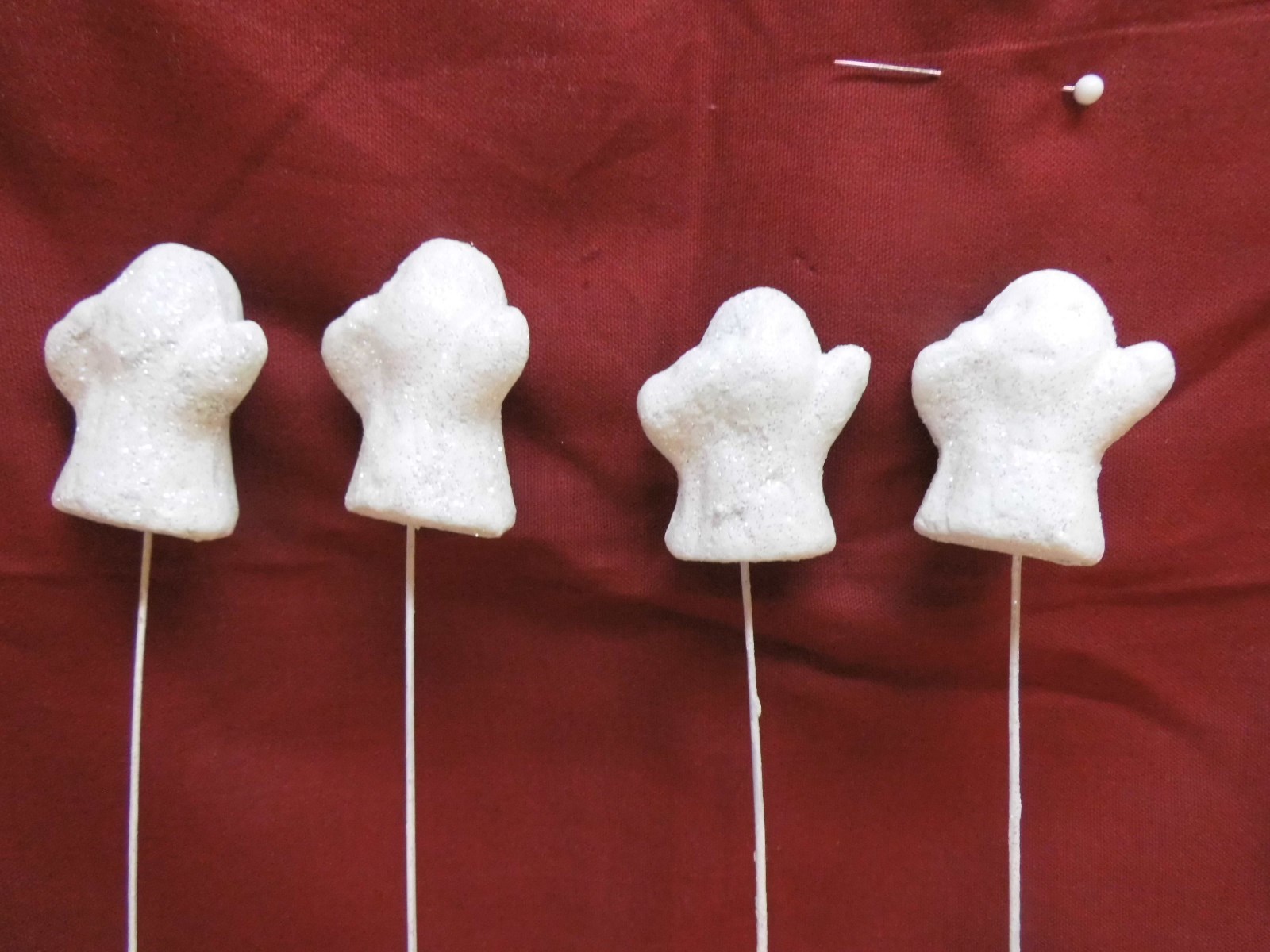 Group of 10 Halloween Decorative Stemmed Picks