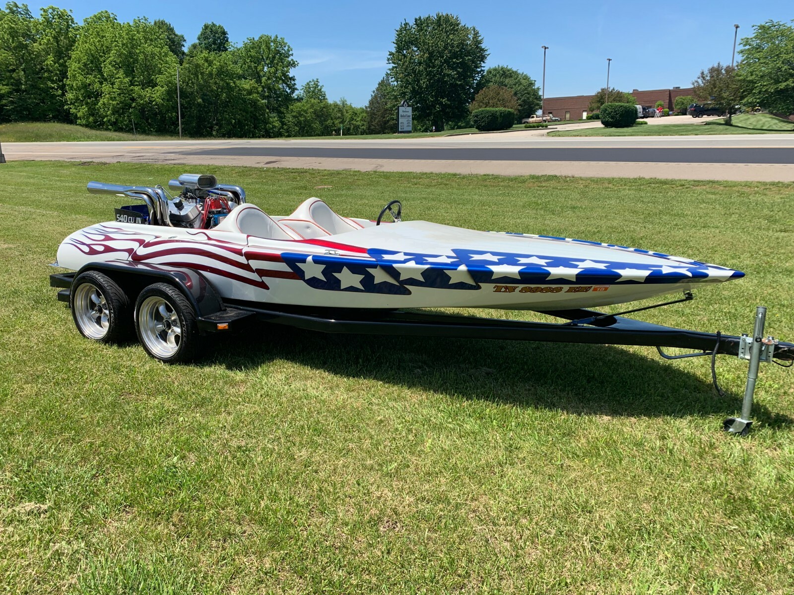 1969 SANGER BOAT STERN DRIVE 540CI BIGBLOCK