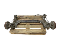 Ford B-Max JK 12-17 Hinterachse Achse m. Trommelbremse Ford B-Max JK 12-17 03.04.2014 AY11-5K952-AE 1871476 gebraucht Vorschau 1