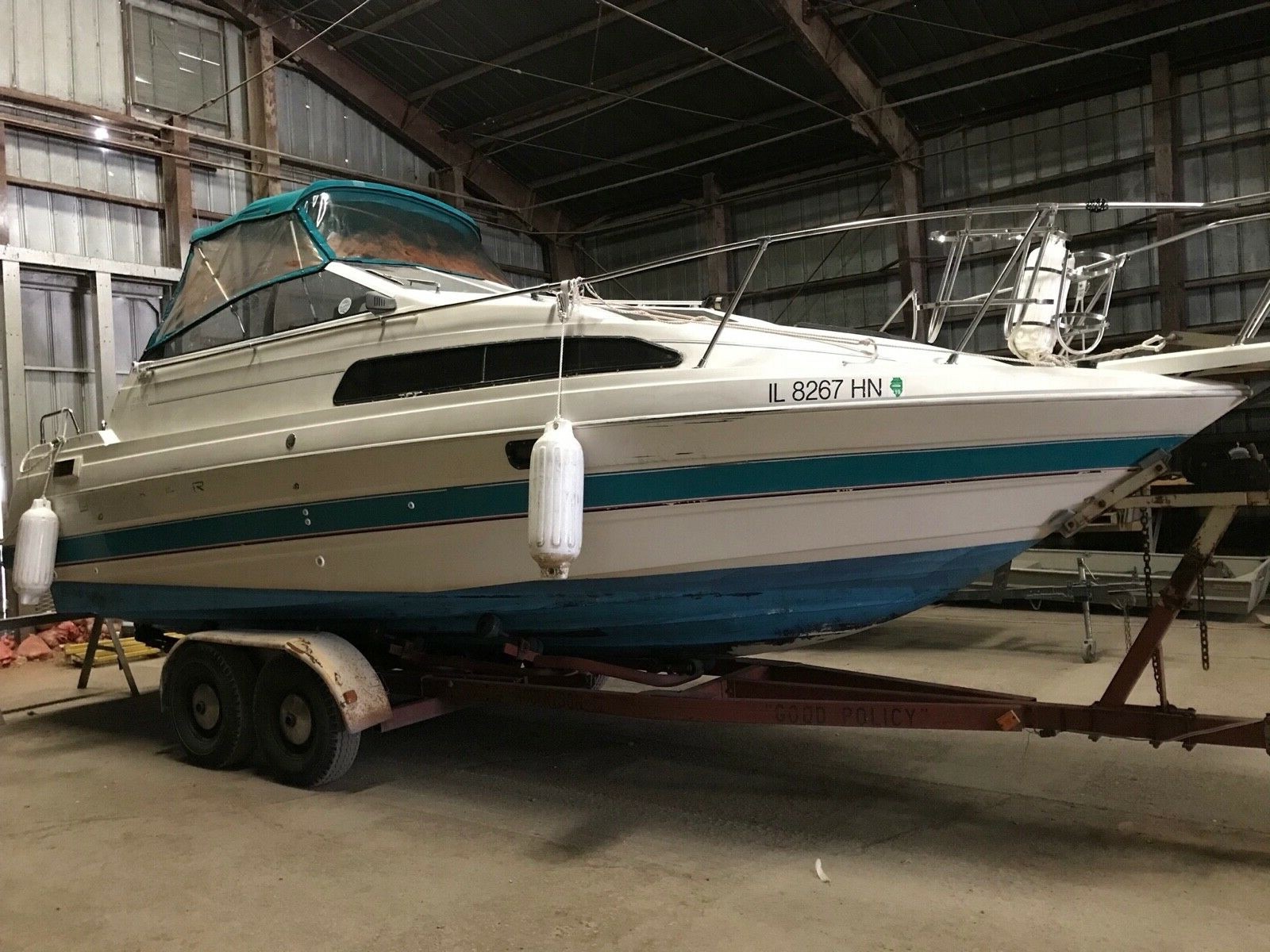 1993 Bayliner 2655 with EZ Trailer