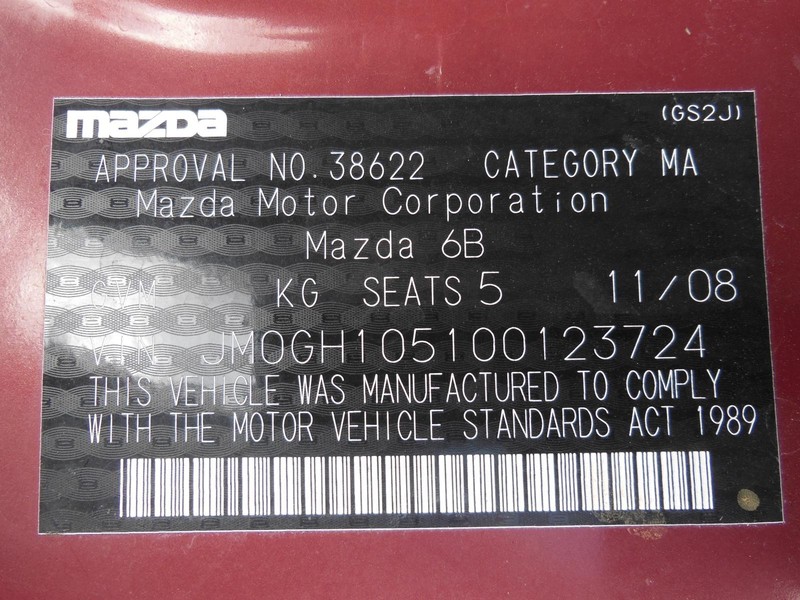 Mazda 6 Fuse Box