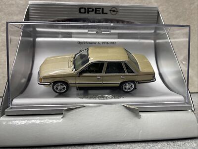 1978-1982 OPEL SENATOR A  1/43 SCALE Model Car Dealer Ed. OPEL COLLECTION