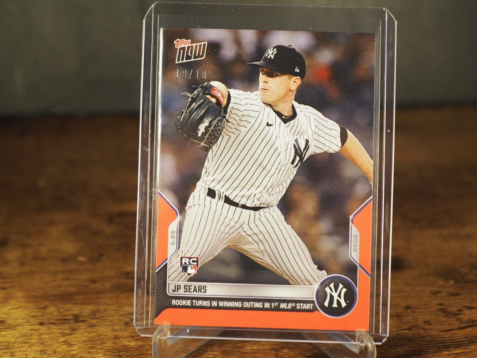 JP Sears - 2022 MLB TOPPS NOW Card 237 Red Parallel 10/10 JP Sears - 2022 MLB TOPPS NOW Card 237 Red Parallel 10/10