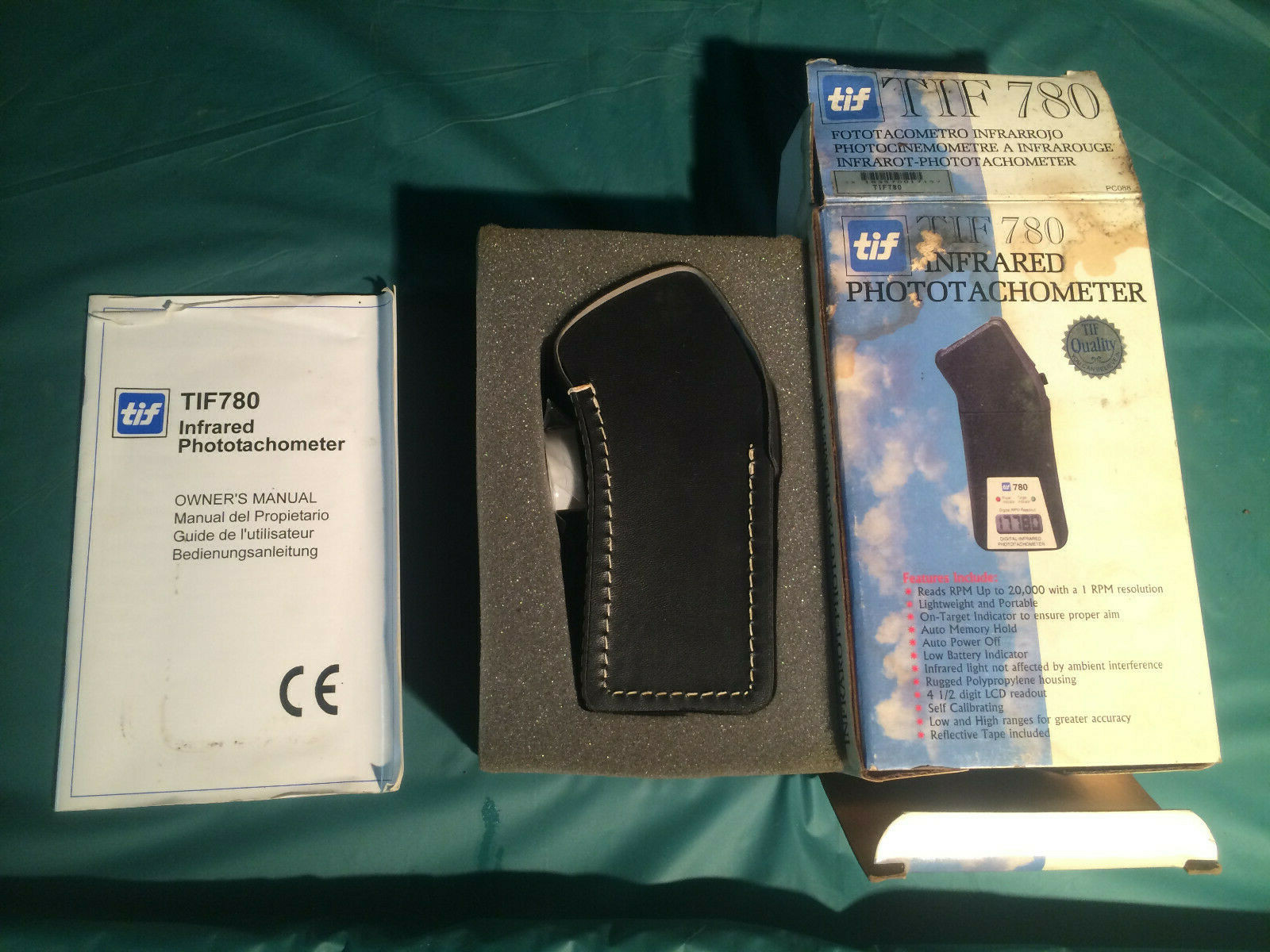 TIF 780 Digital Infrared Phototachometer