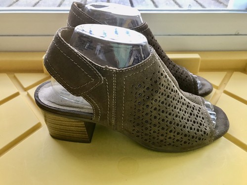 Women's White Mountain, Lenora Sandal, DK Taupe, F26767 Size