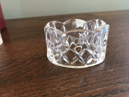 Gorham Crystal King Edward Napkin Ring Holders (4)