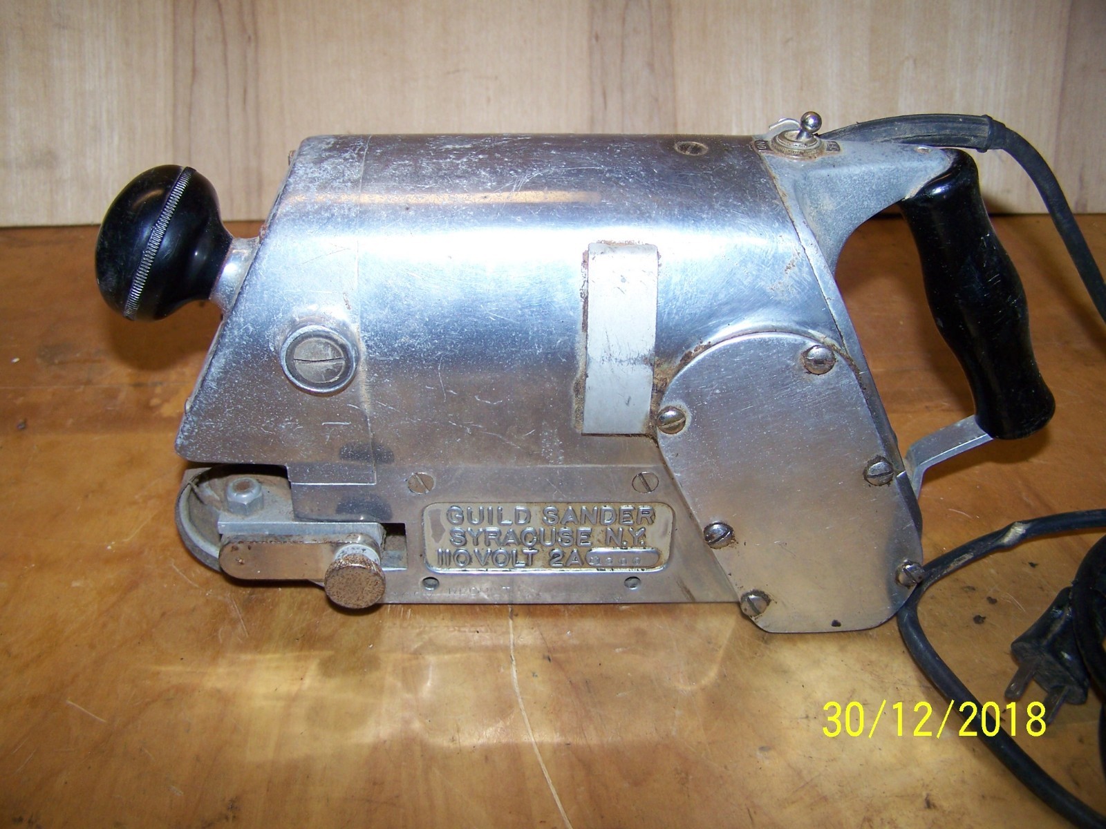 Vintage Porter - Cable Guild Sander Mod-A2 ( Locomotive Style) 21