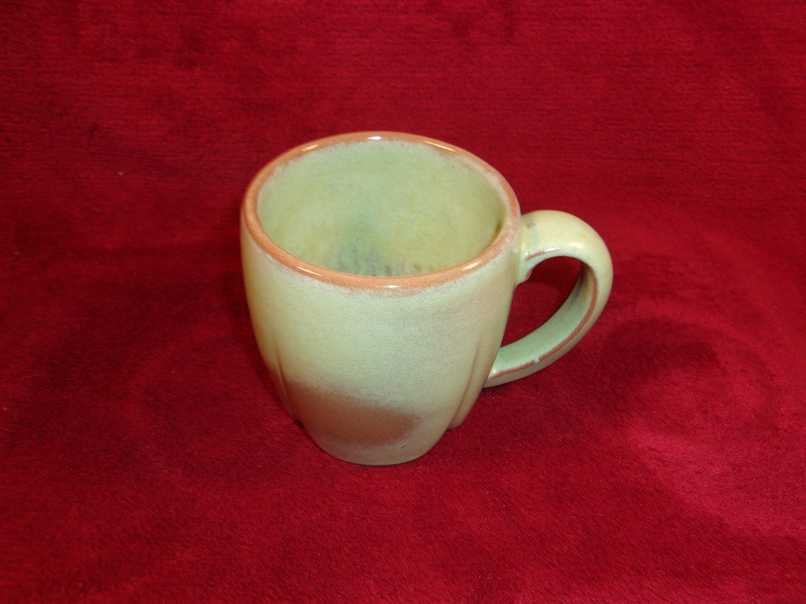Vintage Frankoma  Pottery #C6  Mug, Praire Green