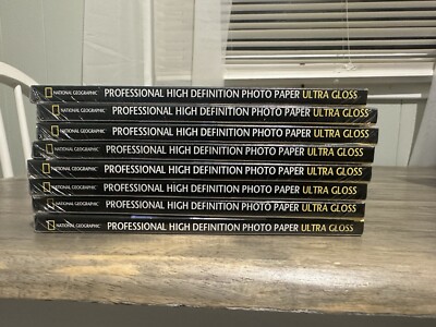 Professional High Definition Photo Paper Ultra Gloss   20 Sheets   8 Total 