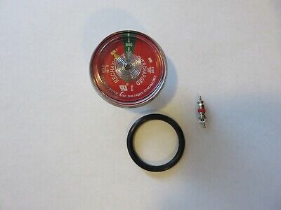    AMEREX Water  Fire Extinguisher Gauge 100psi + OR-29 O Ring & Valve Core 