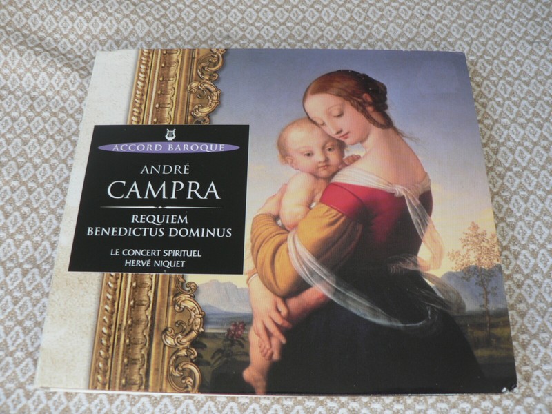 Campra : Requiem / Benedictus Dominus - Concert Spirituel, Niquet - Cd Accord