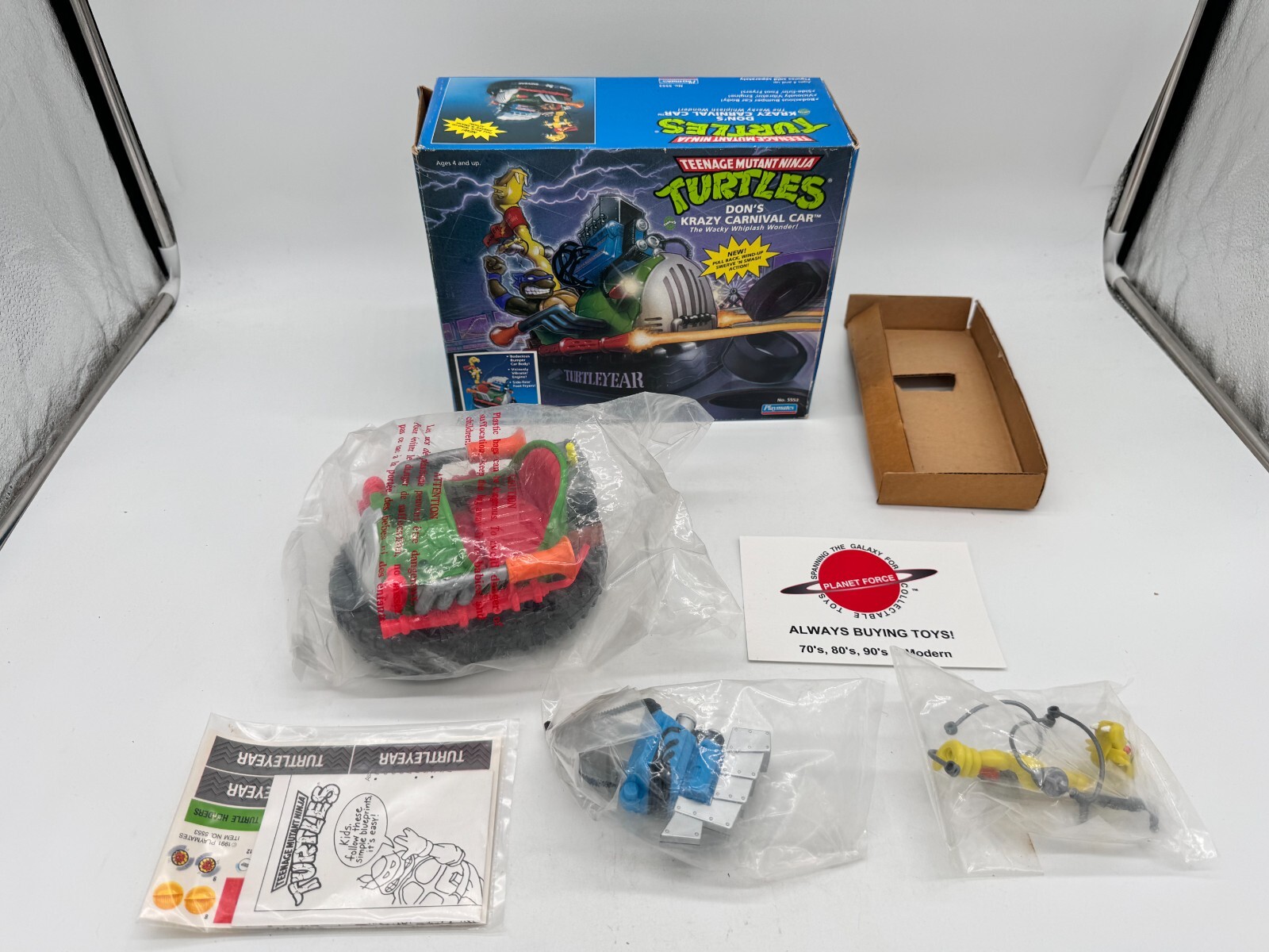 1991 Don's Krazy Carnival Car Complete w/ Box Sealed Bags 1991 Don's Krazy Carnival Car Complete w/ Box Sealed Bags