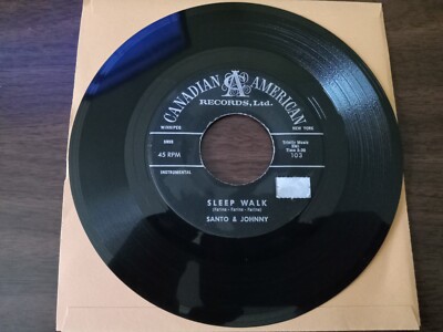 45 - Santo & Johnny - Sleep Walk / All Night Diner