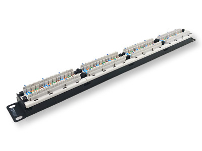 (NEW) CAT5E ICC 24 Port Patch Panel ICMPP0245E - NO BOX!!