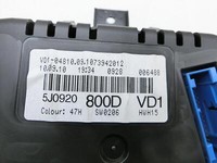 Skoda Fabia II 5J 10-12 TDI 1,6 66KW Kombiinstrument Tacho Skoda Fabia II 5J 10-12 08.10.2010 5J0920800D gebraucht Vorschau 5